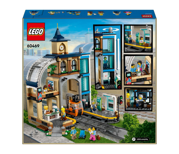 LEGO City 60469 Centralny dworzec kolejowy - 1331644 - zdjęcie 4